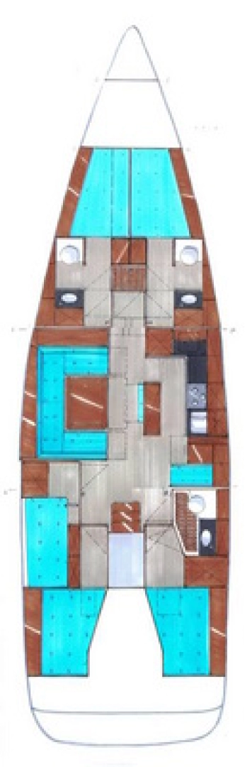 Pronájem Plachetnice v Alimos -Bavaria Cruiser 55