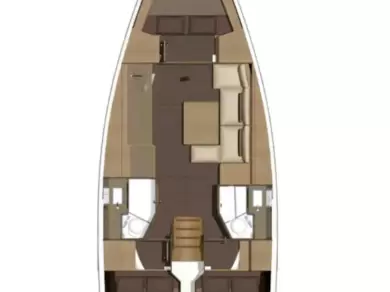 Pronájem jachty v Alimos -Dufour Dufour 382 Grand Large na Samboatu