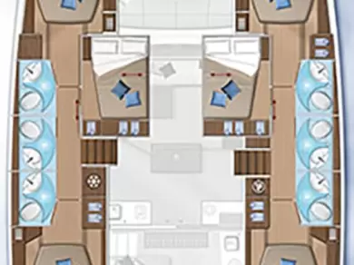 Pronájem lodi Lagoon Lagoon 50 v Alimos na Samboatu