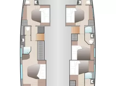 Pronájem Katamarán v Road Town -Fountaine Pajot Aura 51