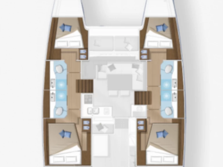 Lagoon Lagoon 40 jednotlivci a charterové společnosti v Road Town