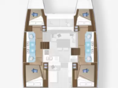 Lagoon Lagoon 40 jednotlivci a charterové společnosti v Road Town