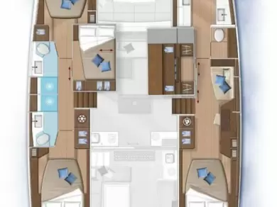 Pronájem lodi Lagoon Lagoon 50 v Road Town na Samboatu