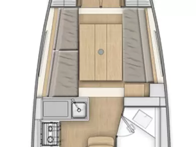 Pronájem Plachetnice Bénéteau s licencí