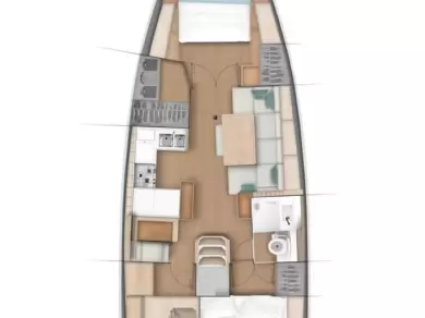 Pronájem jachty v Road Town -Jeanneau Sun Odyssey 440 na Samboatu