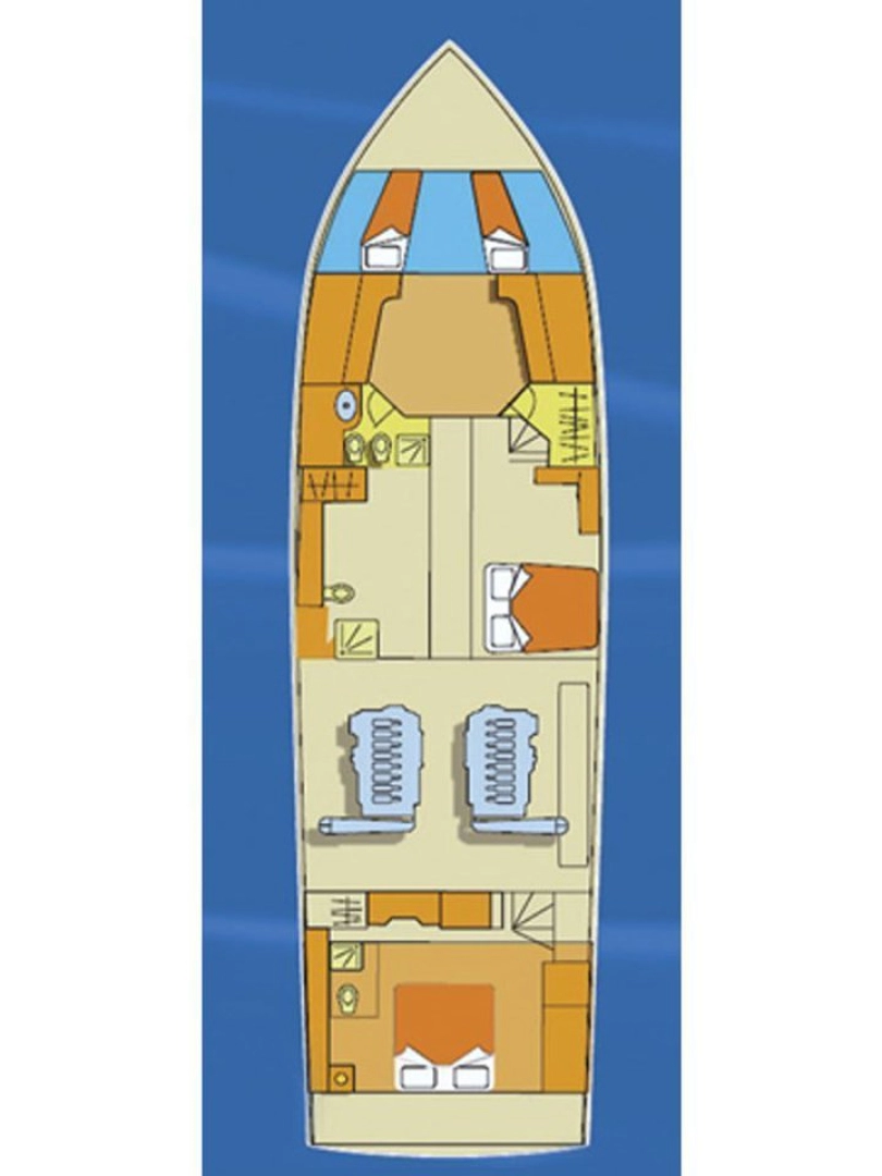 Cheoy Lee Shipyard Hong Kong Cheoy Lee 55 jednotlivci a charterové společnosti v Split