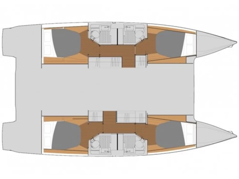 Pronájem jachty v Frenchtown -Fountaine Pajot Astrea 42 na Samboatu