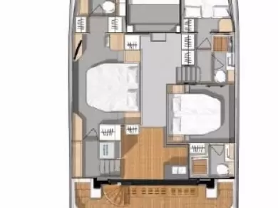 Pronájem jachty v Marsh Harbour -Fountaine Pajot Fountaine Pajot MY6 na Samboatu