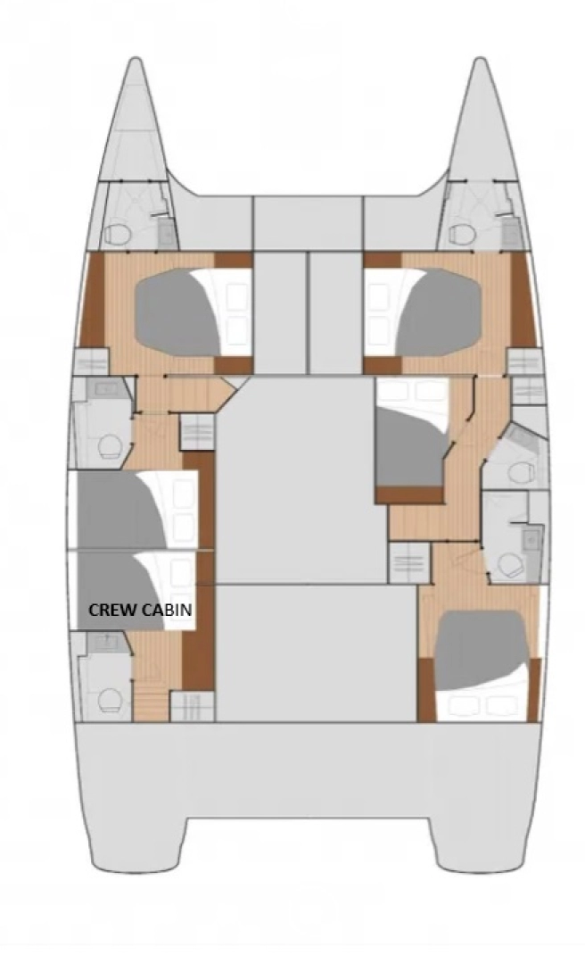 Pronájem lodi Fountaine Pajot Saba 50 v Belize City na Samboatu