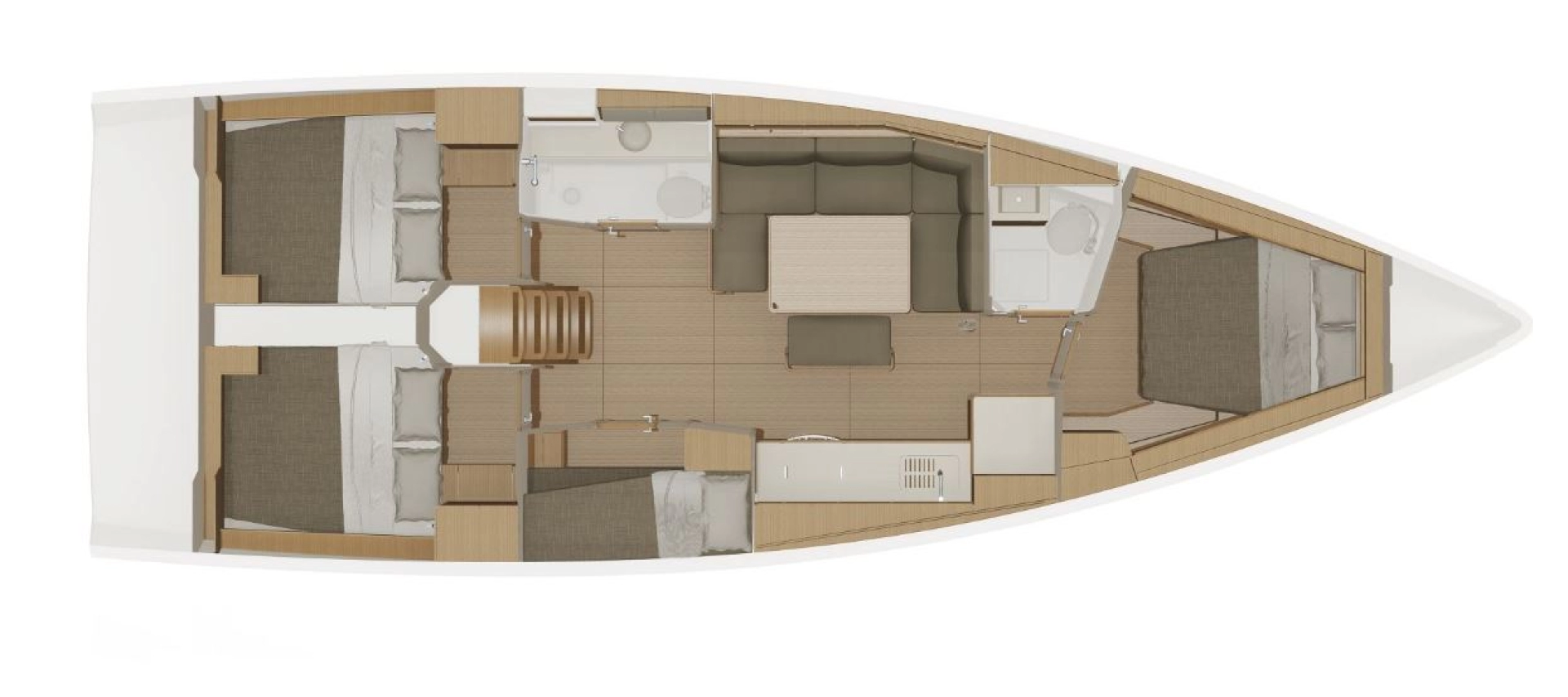 Pronájem lodi Hamble-le-Rice lákavé ceny Dufour 430 Grand Large