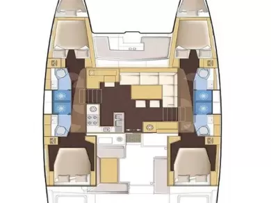 Lagoon Lagoon 410 S2 jednotlivci a charterové společnosti v Fethiye