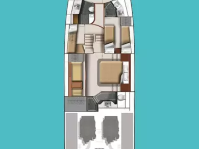 Galeon Galeon 640 Fly jednotlivci a charterové společnosti v Split