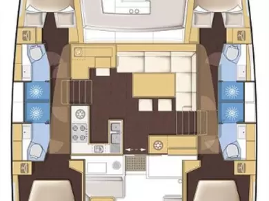 Pronajmout Katamarán se skipperem či ne Lagoon v Split