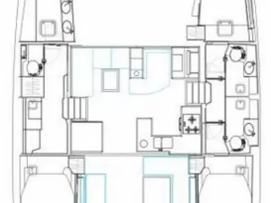 Pronájem Katamarán Nautitech s licencí