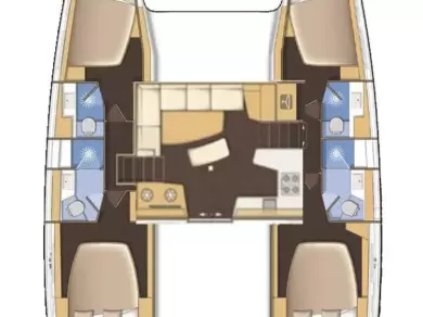 Lagoon Lagoon 42 jednotlivci a charterové společnosti v Mahé