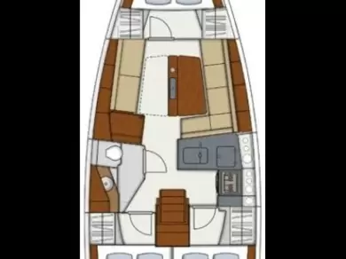 Pronájem Plachetnice v Empuriabrava -Hanse Hanse 345