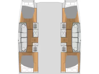 Pronájem Katamarán v Mai Khao -Fountaine Pajot Elba 45
