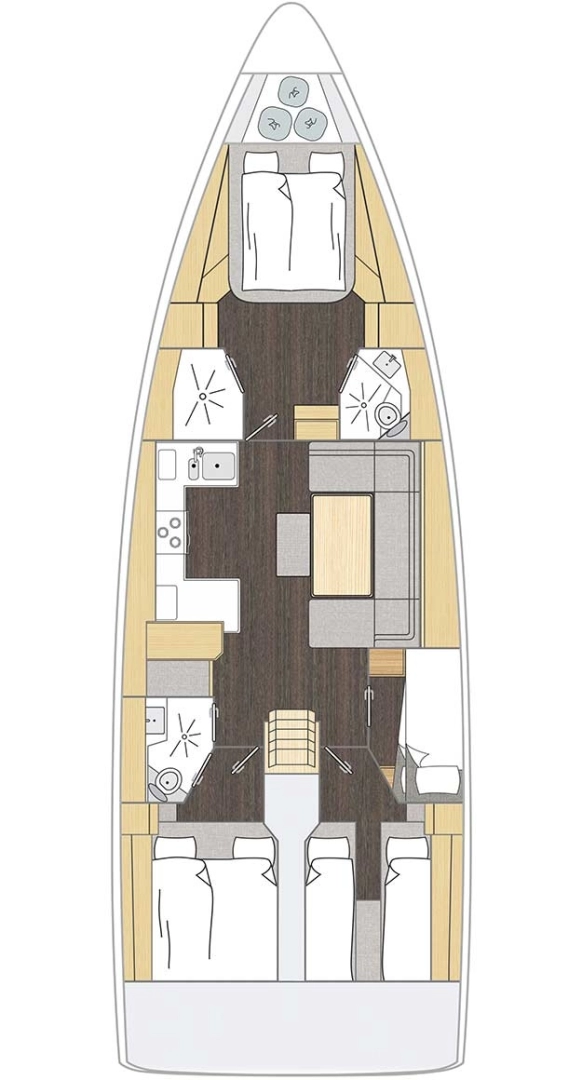 Pronájem lodi Bavaria Bavaria C46 v Pirovac na Samboatu