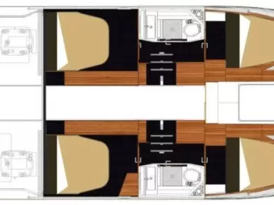 Pronájem Motorová loď v Rogoznica -Fountaine Pajot Fountaine Pajot MY 37