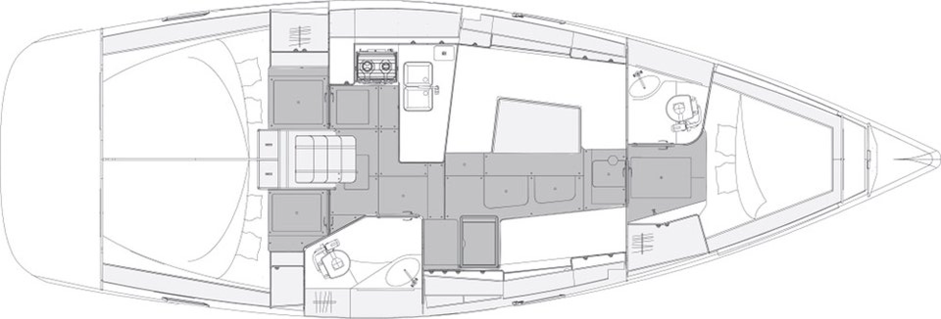 Pronájem jachty v Punat -Elan Impression 40.1 na Samboatu