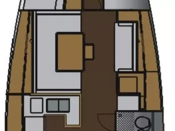 Salona Salona 44 jednotlivci a charterové společnosti v Punat