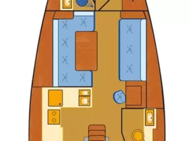 Pronájem Plachetnice v Flensburg -Dufour Dufour 40E