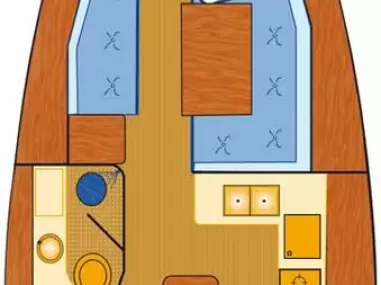 Pronájem Plachetnice Jeanneau s licencí