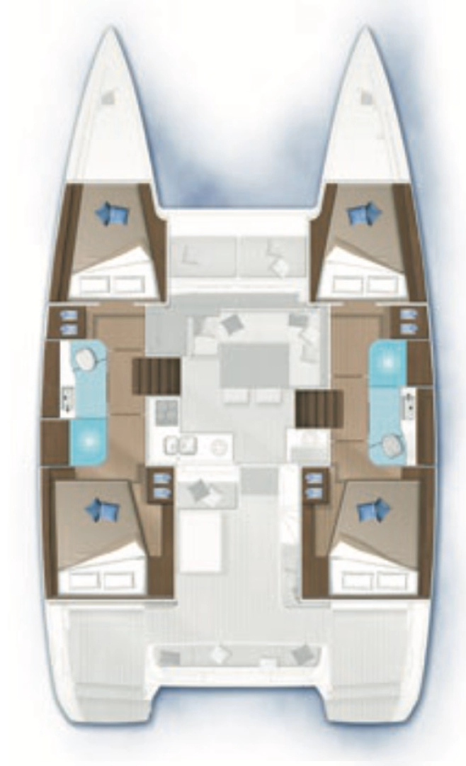 Pronajmout Katamarán se skipperem či ne Lagoon v Paraty