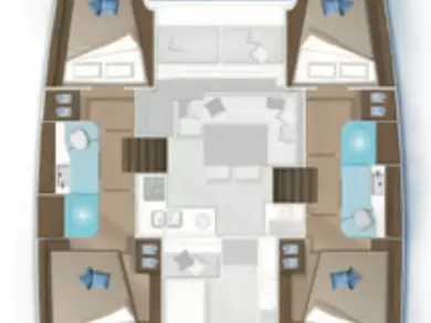 Pronajmout Katamarán se skipperem či ne Lagoon v Paraty