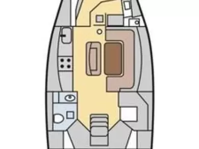 Pronájem Plachetnice v Fethiye -Dufour Dufour 425 Grand Large
