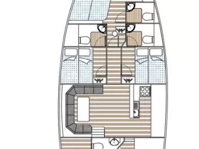 Pronájem Plachetnice Custom Made s licencí