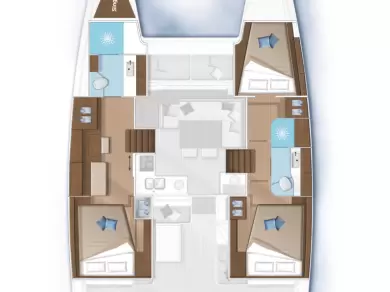 Lagoon Lagoon 40 jednotlivci a charterové společnosti v Road Town