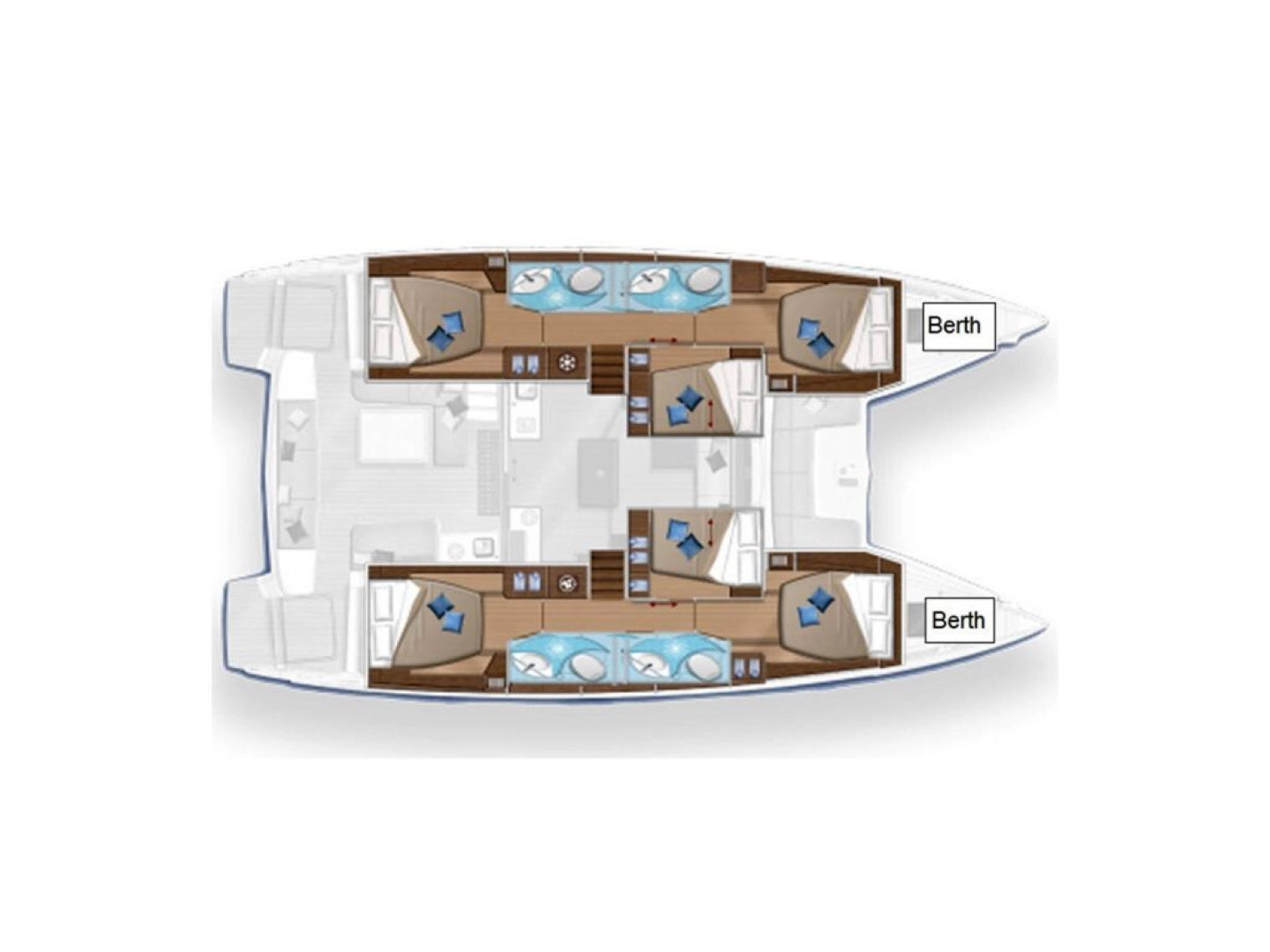 Pronajmout si Lagoon Lagoon 50 v Parish of Saint George