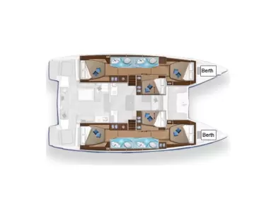 Pronajmout si Lagoon Lagoon 50 v Parish of Saint George