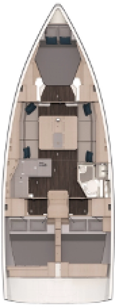 Dufour Dufour 37 jednotlivci a charterové společnosti v Golfe-Juan