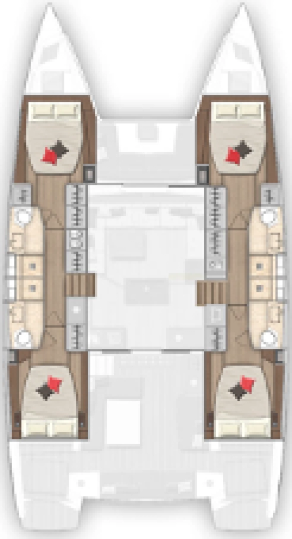 Katamarán k pronájmu v Saint Raphael za nejlepší cenu