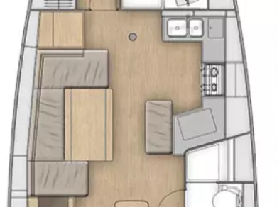 Pronájem lodi Golfe-Juan lákavé ceny Oceanis 40.1