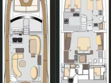 Pronajmout si Azimut Azimut S8 v Kaštela