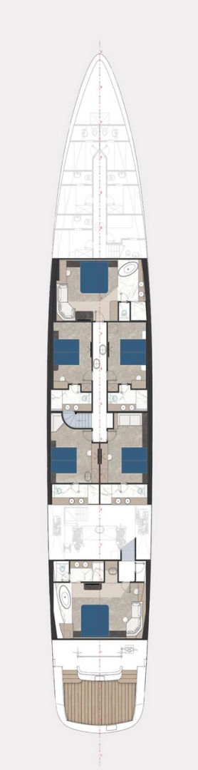 Pronájem Plachetnice v Krilo -Radež d.d. Clase Azul