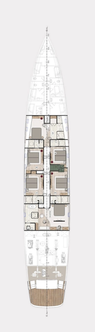 Pronájem lodi Radež d.d. Reposado v Krilo na Samboatu