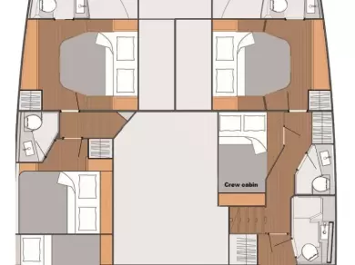 Fountaine Pajot Saba 50 jednotlivci a charterové společnosti v Olbia