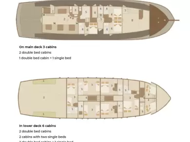 Custom Made Cataleya jednotlivci a charterové společnosti v Sumpetar