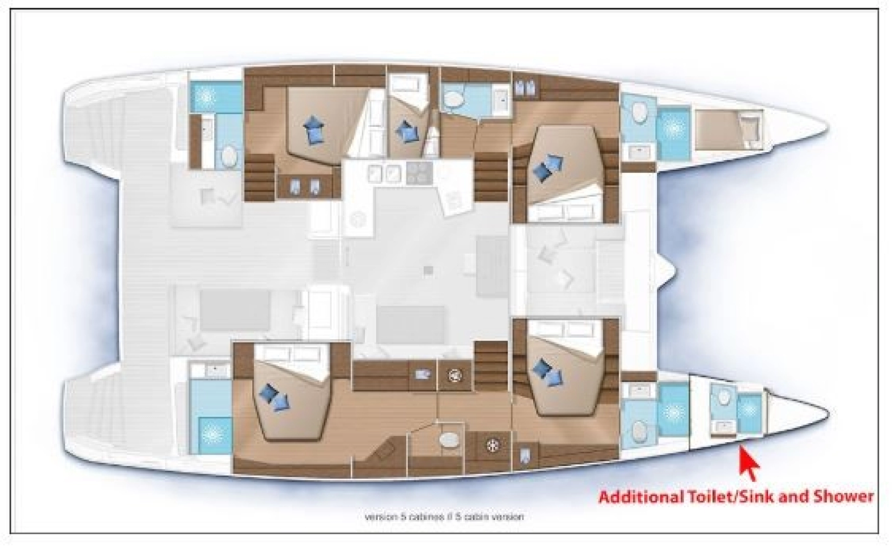 Pronajmout si Lagoon Lagoon 52 v Parham Town