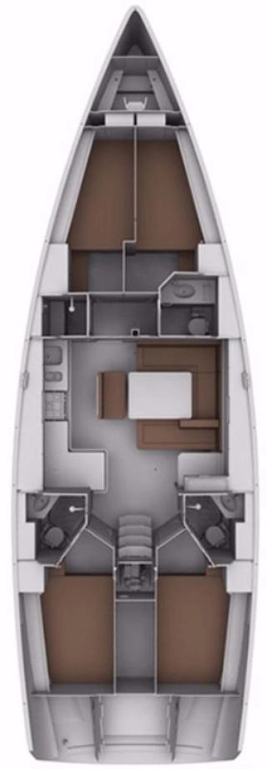 Pronájem Plachetnice v Biograd Na Moru -Bavaria Cruiser 45