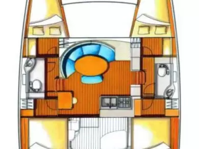 Pronajmout Katamarán se skipperem či ne Lagoon v Kos