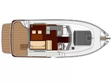 Bénéteau Swift Trawler 34 Fly jednotlivci a charterové společnosti v Zadar
