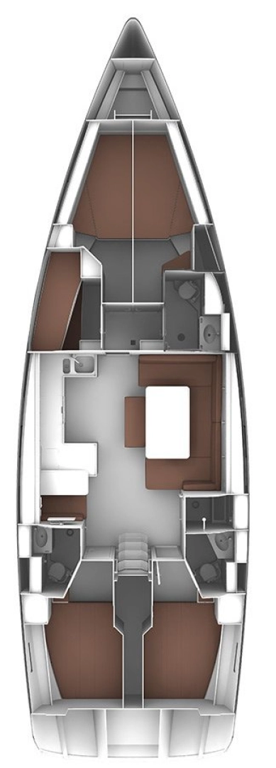 Pronájem lodi Lavrio lákavé ceny Cruiser 51