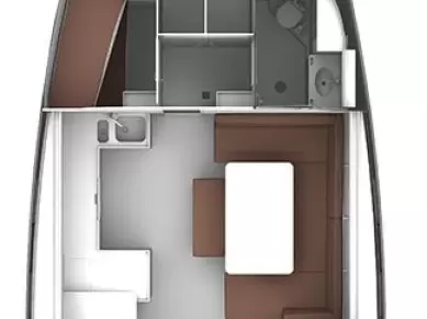 Pronájem lodi Lavrio lákavé ceny Cruiser 51