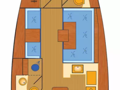 Pronájem jachty v Pula -Jeanneau Sun Odyssey 419 na Samboatu