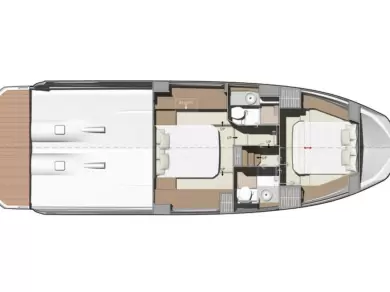 Jeanneau Prestige 420S jednotlivci a charterové společnosti v Trogir